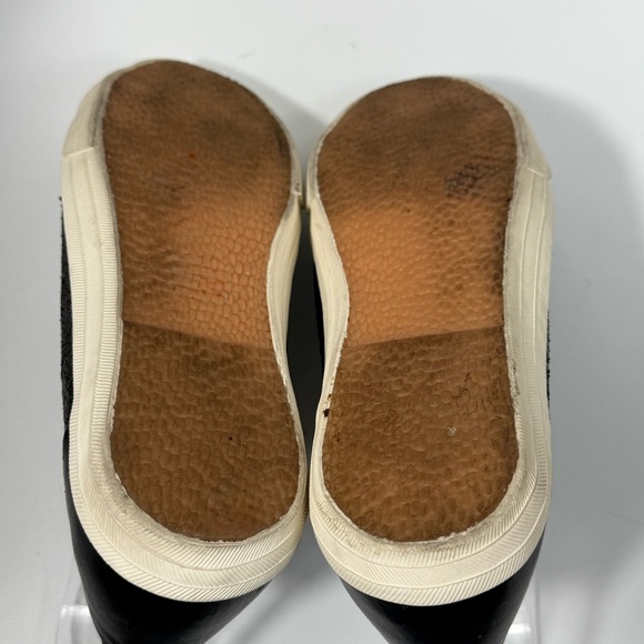 Kurt Geiger carvela black glitter cap toe sneakers size 38/8 - Picture 5 of 7